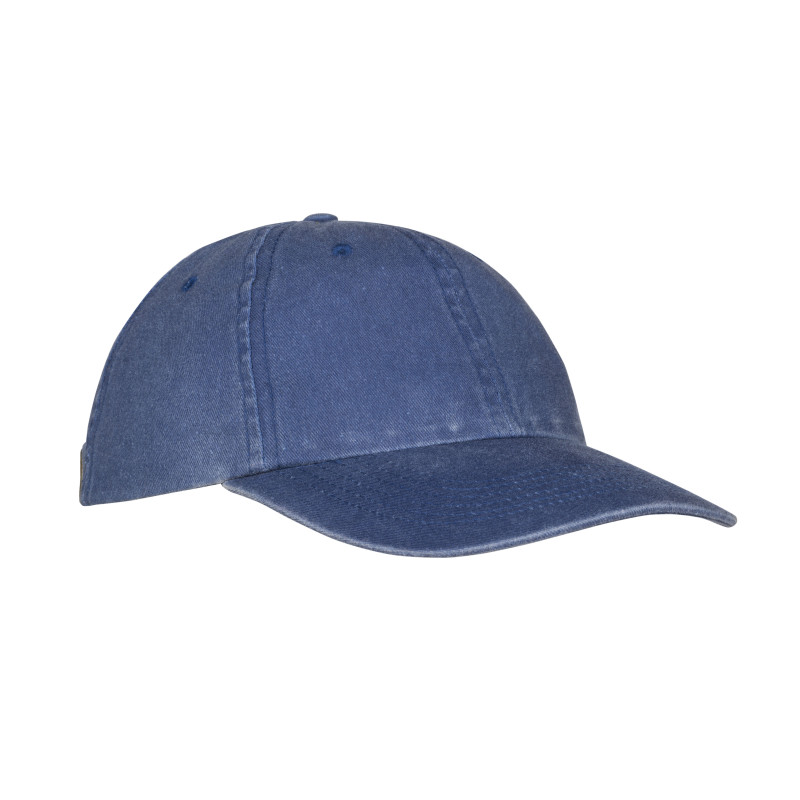 Gorra de béisbol de algodón lavado a la piedra de 260 g/m2, 6 paneles