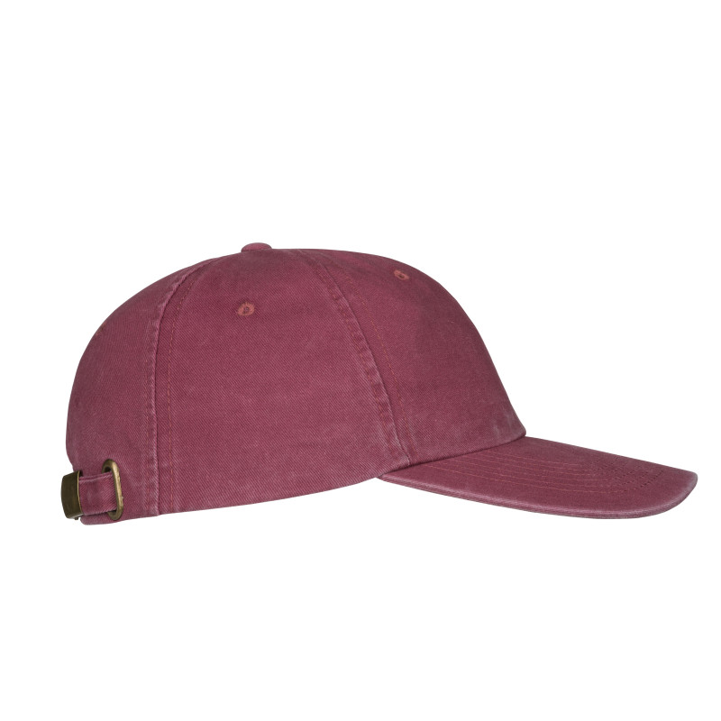 Gorra de béisbol de algodón lavado a la piedra de 260 g/m2, 6 paneles