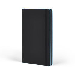 QO4-Notebook Láser - MC-Black Laser - T10- Black-Aqua Blue