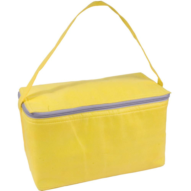 Bolsa isotérmica con cinta de transporte.