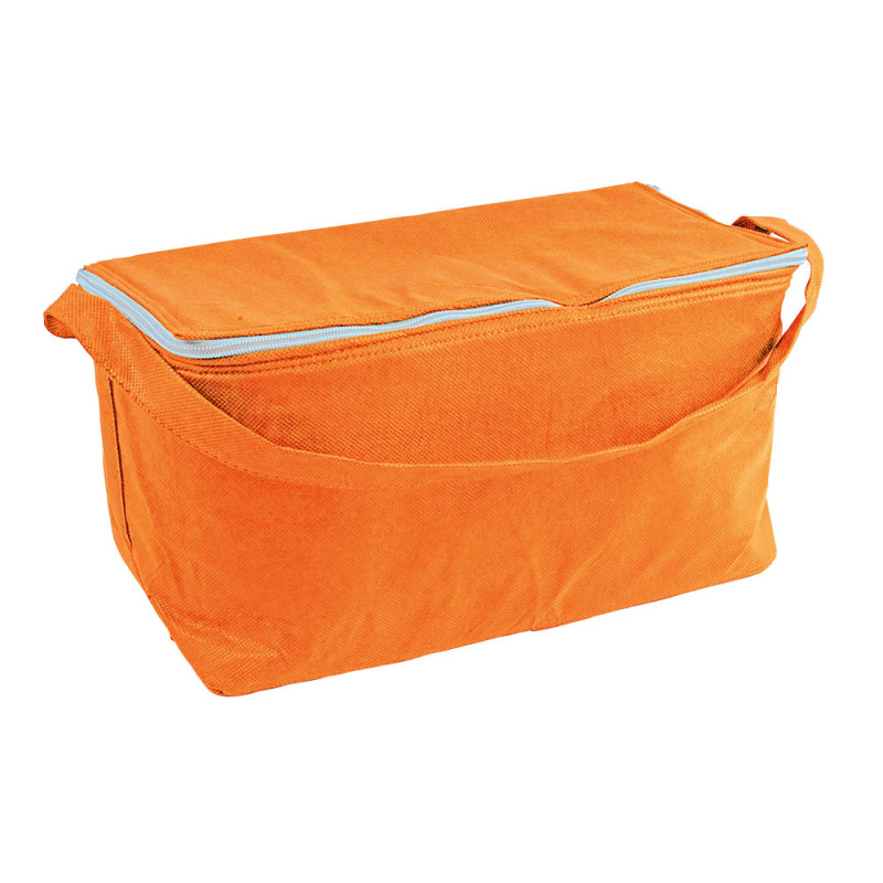 Bolsa isotérmica con cinta de transporte.