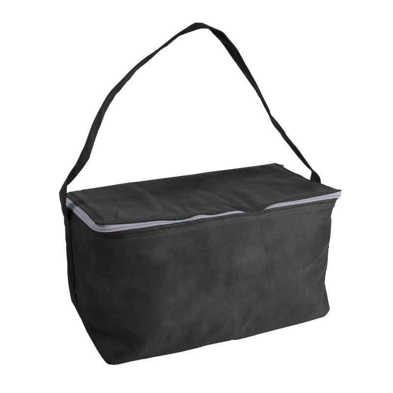 Bolsa isotérmica con cinta de transporte.