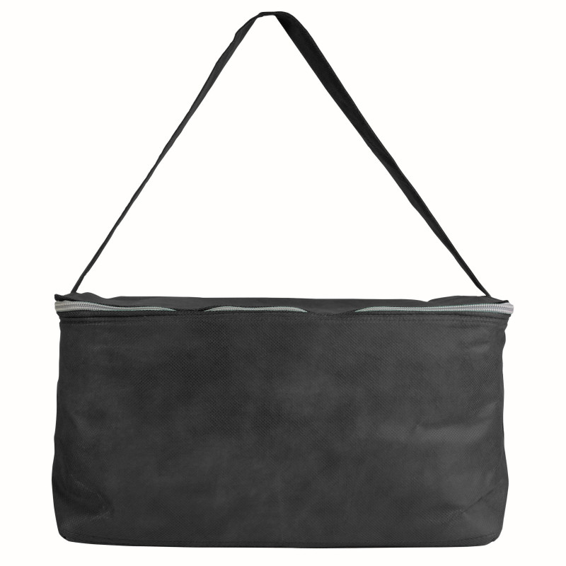 Bolsa isotérmica con cinta de transporte.