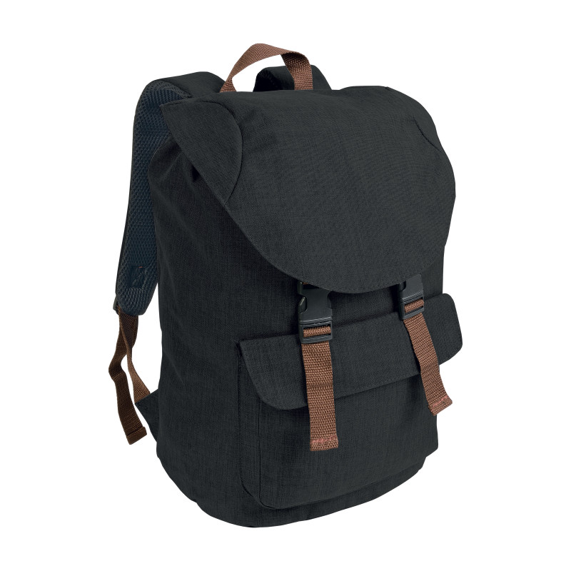Mochila de polièster melange con dos bolsillos