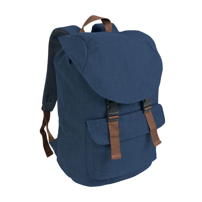 Mochila de polièster melange con dos bolsillos