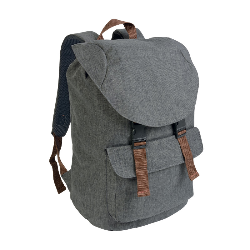 Mochila de polièster melange con dos bolsillos