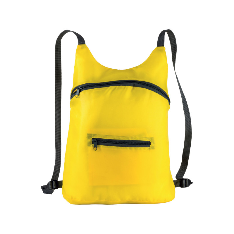 Mochila retráctil en un bolsillo