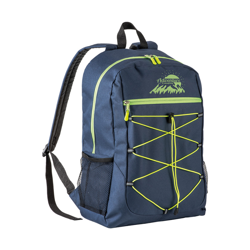 Mochila de poliéster 600D con espalda acolchada y espalda elástica