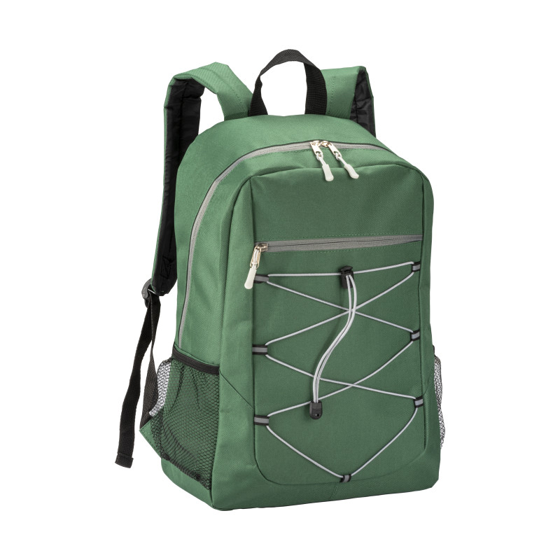 Mochila de poliéster 600D con espalda acolchada y espalda elástica