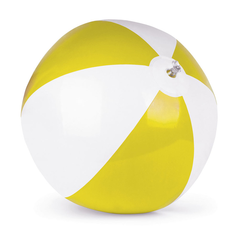Balón inflable de la playa de dos colores
