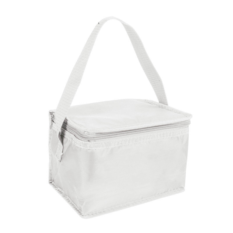 Bolsa isotérmica de poliéster 210T e interior plateado