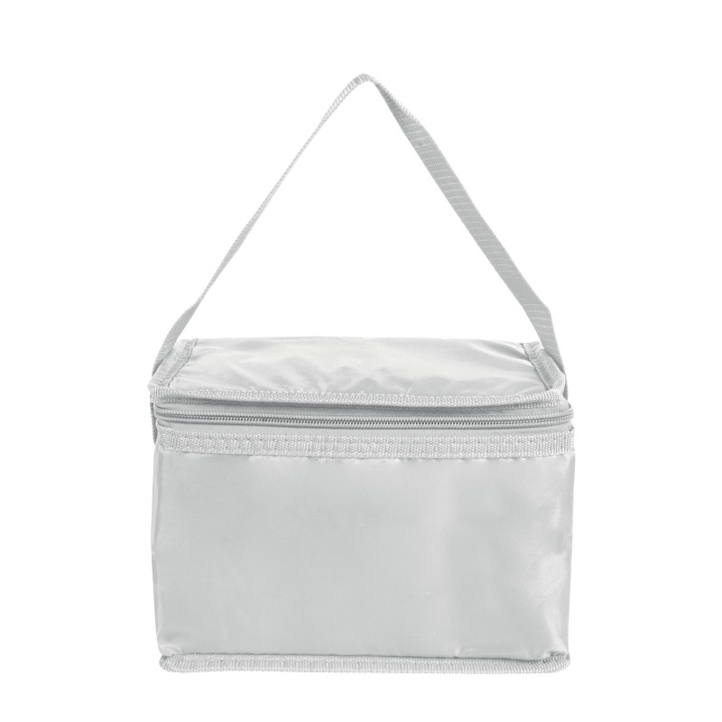 Bolsa isotérmica de poliéster 210T e interior plateado