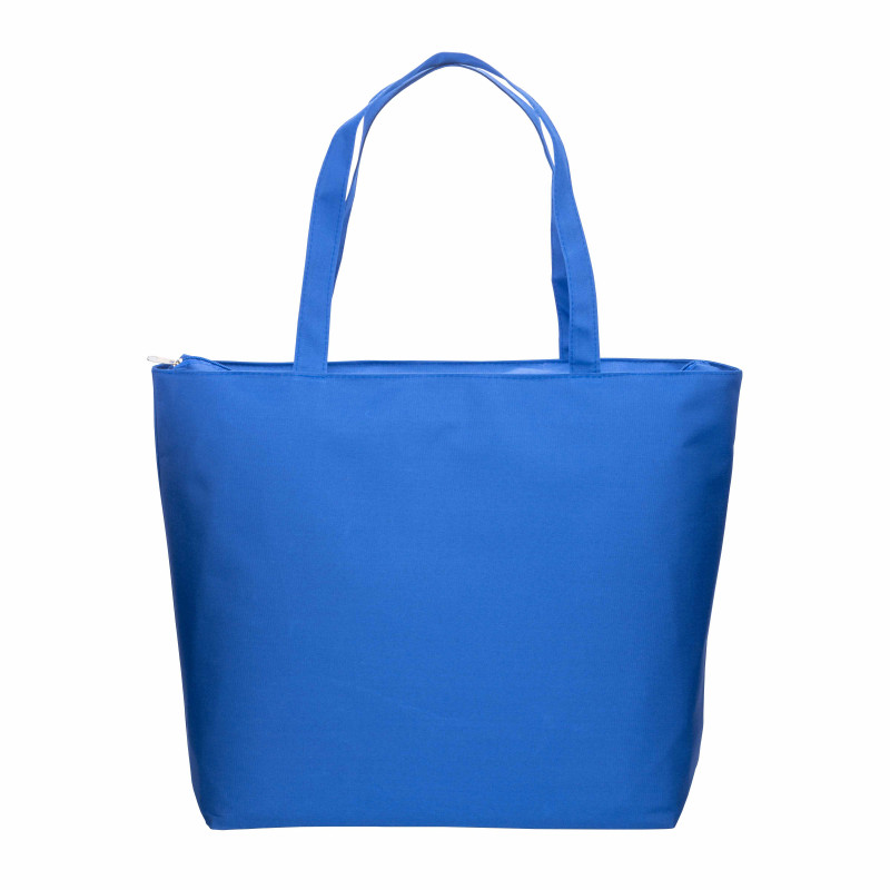 Bolso de playa en poliéster 300D con asas largas