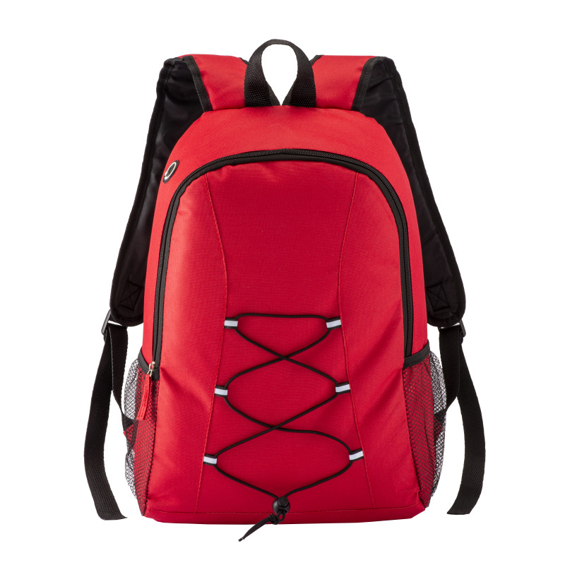 Mochila de poliéster 600D con salida de auriculares