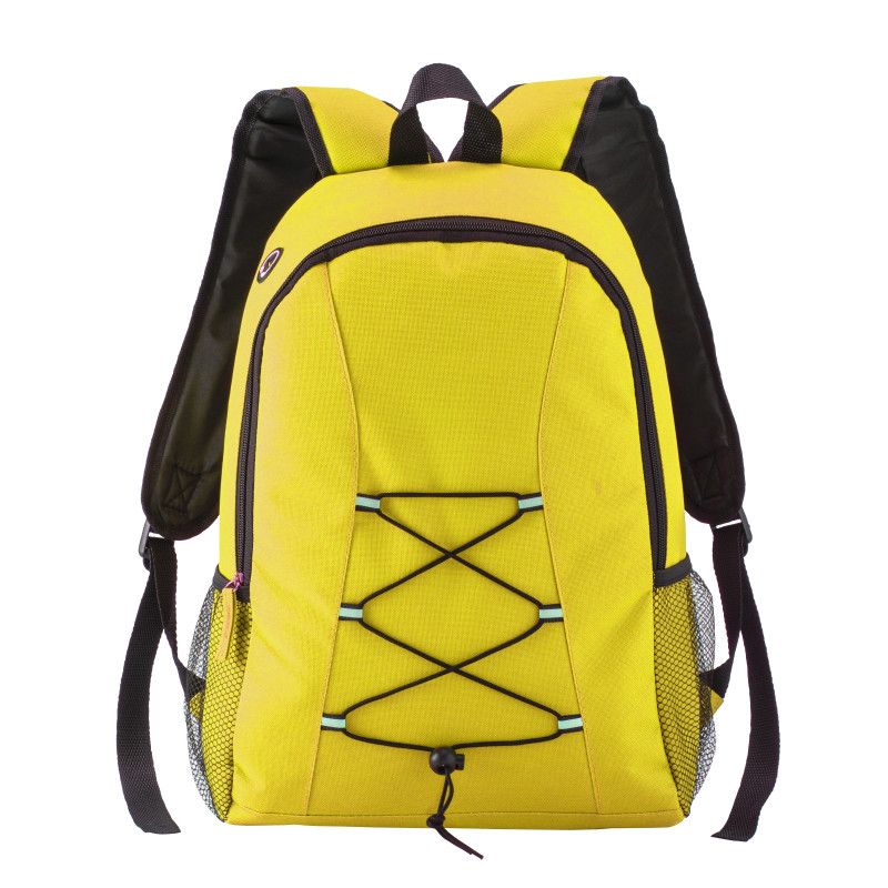 Mochila de poliéster 600D con salida de auriculares