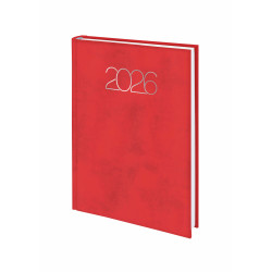 D07-Dietario Base 58-Premium 755-Rojo