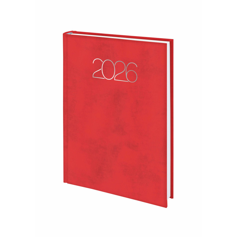 D07-Dietario Base 58-Premium 755-Rojo