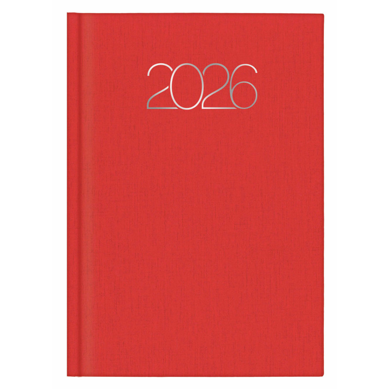 D07-Dietario Base 58-Premium 808-Rojo