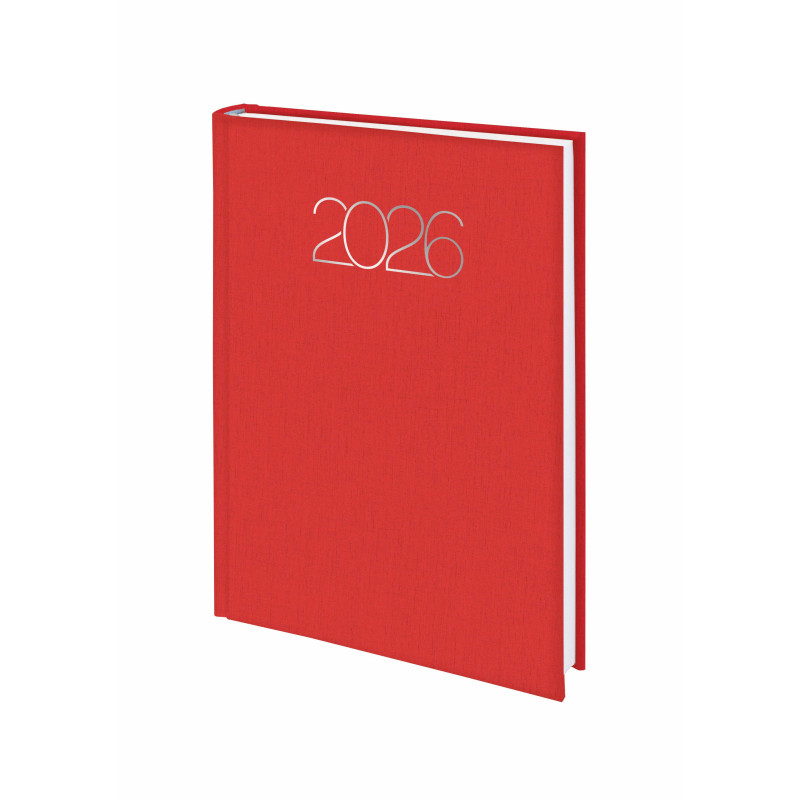 D07-Dietario Base 58-Premium 808-Rojo