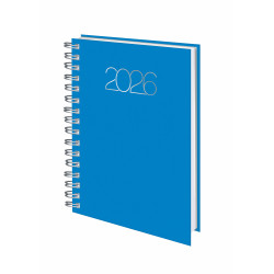 D08-Dietario Base Wire'o 58-Premium B32-Azul