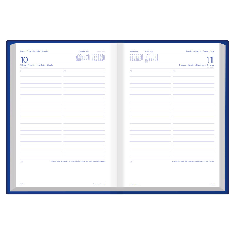 D11-Agenda Diaria - IT-Biella - D34-Azul