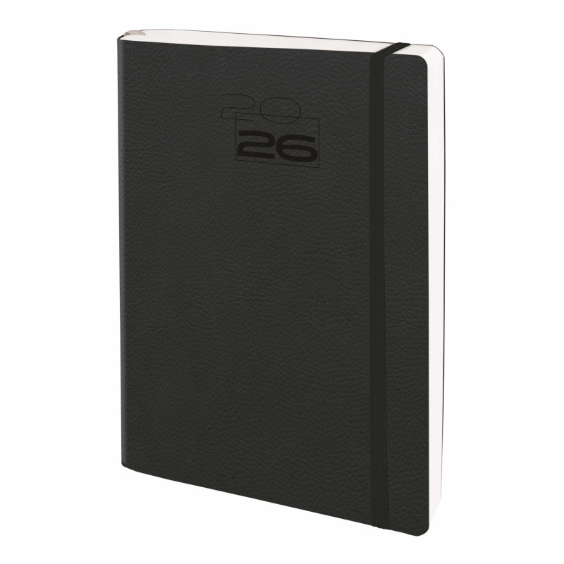 D12-Agenda Dia - 8Q-Loreto Supple - A76-Negro