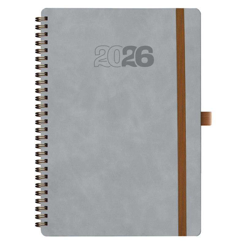 E13-Agenda Semana Wire'o - 4C-Chia Elegant - C14-Gris
