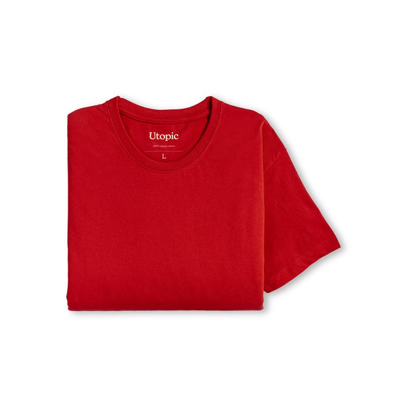 Camiseta de hombre en algodón 100% orgánico 145 gr/m2 (tallas xs a xxl)