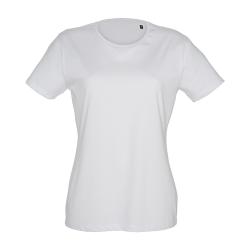 Camiseta de mujer en algodón peinado de 145 g/m2