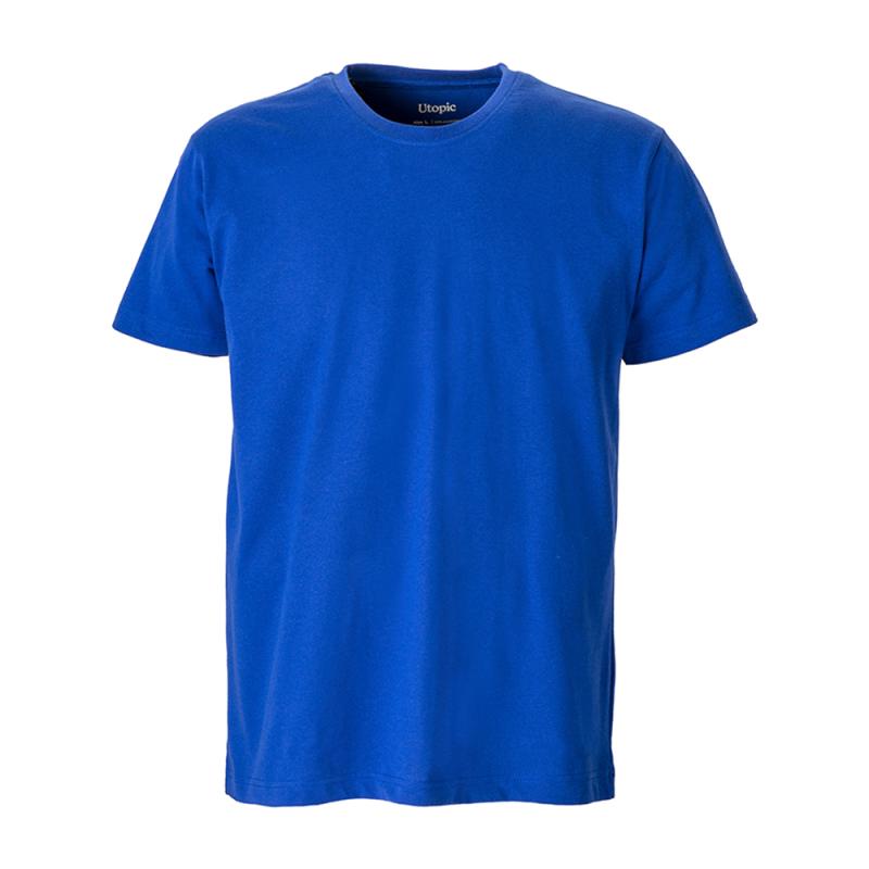 Camiseta de hombre en algodón 100% orgánico 145 gr/m2 (tallas xs a xxl)