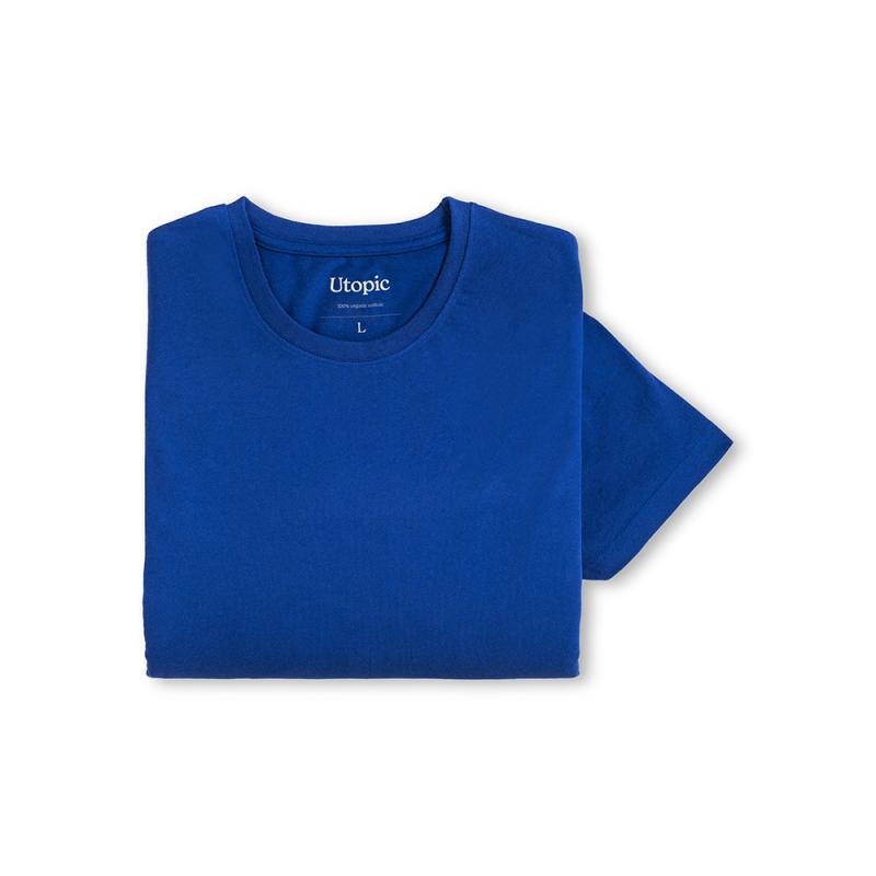 Camiseta de hombre en algodón 100% orgánico 145 gr/m2 (tallas xs a xxl)