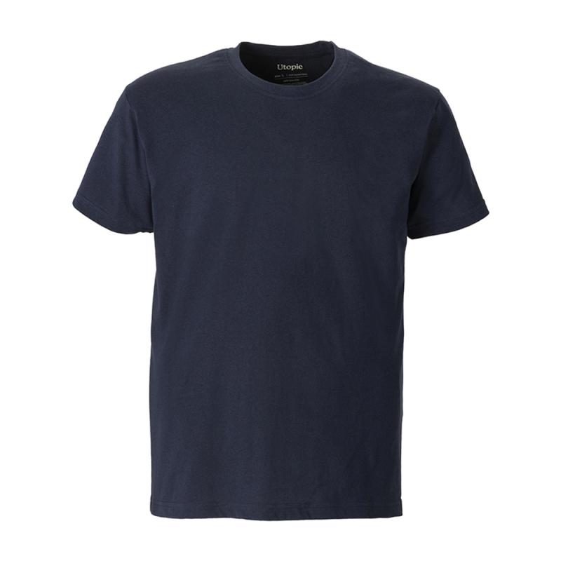 Camiseta de hombre en algodón 100% orgánico 145 gr/m2 (tallas xs a xxl)