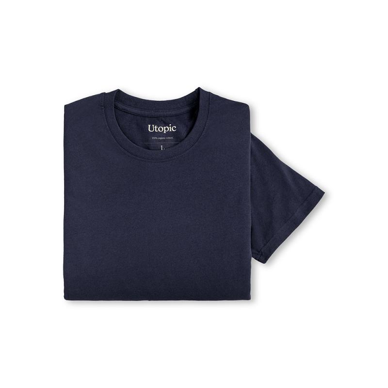 Camiseta de hombre en algodón 100% orgánico 145 gr/m2 (tallas xs a xxl)