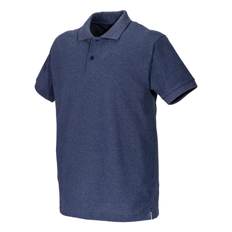 Polo de piqué de algodón reciclado (tallas xs a xxl)
