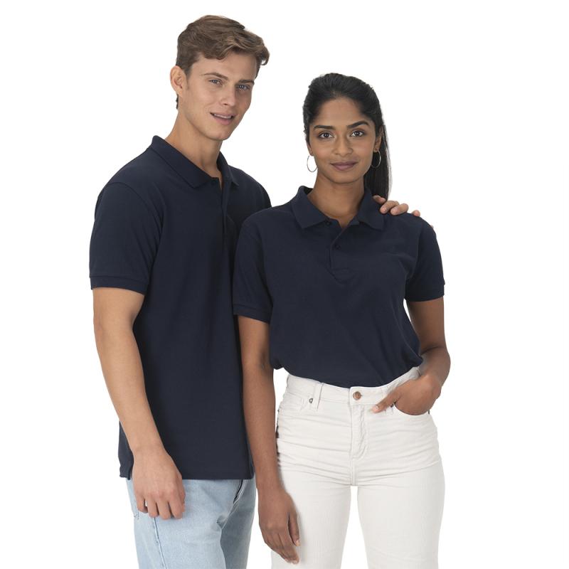Polo de piqué de algodón reciclado (tallas xs a xxl)