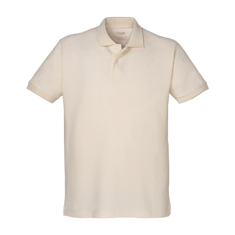 Polo de piqué de algodón reciclado (tallas xs a xxl)