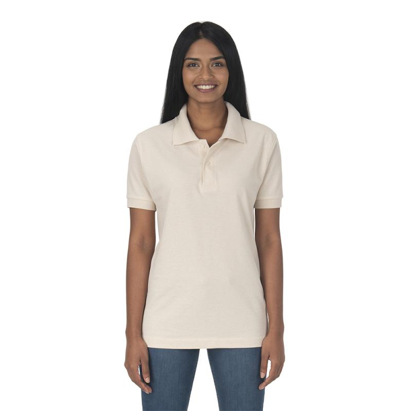 Polo de piqué de algodón reciclado (tallas xs a xxl)