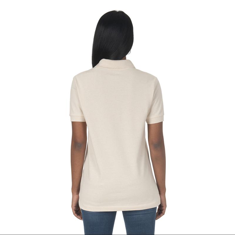 Polo de piqué de algodón reciclado (tallas xs a xxl)