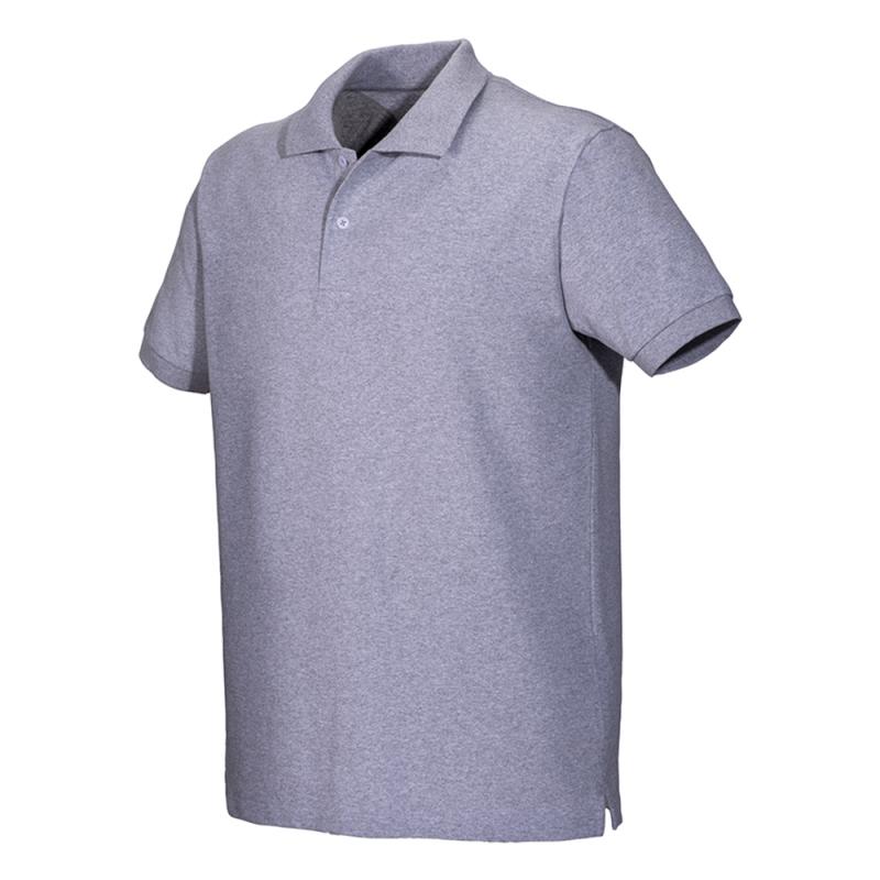Polo de piqué de algodón reciclado (tallas xs a xxl)