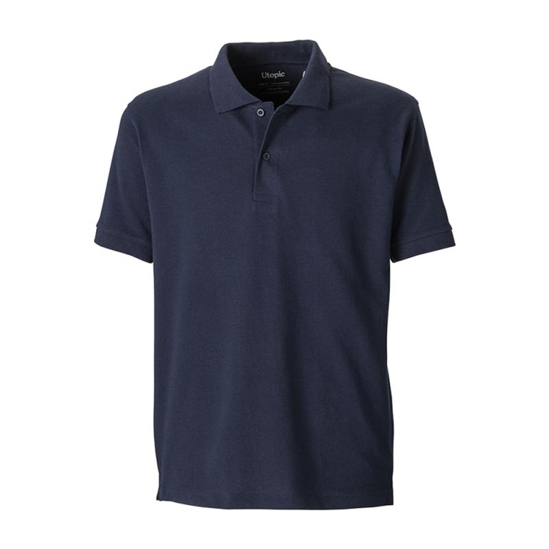 Polo de piqué de algodón reciclado (tallas xs a xxl)
