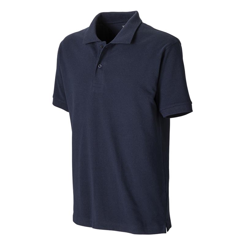 Polo de piqué de algodón reciclado (tallas xs a xxl)