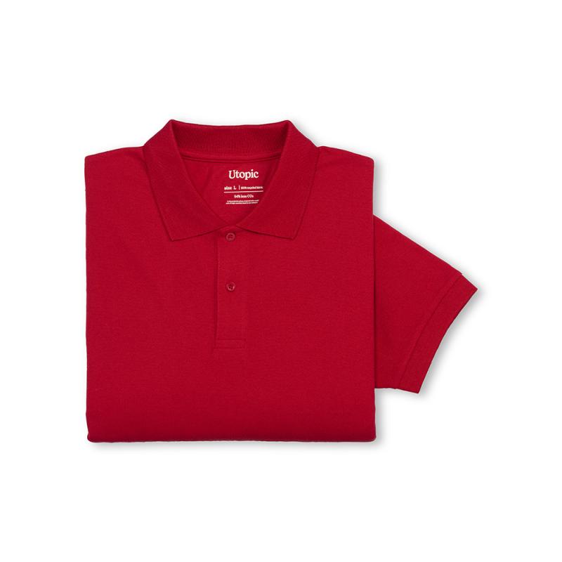 Polo de piqué de algodón reciclado (tallas xs a xxl)