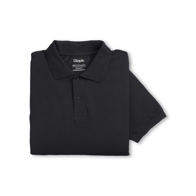 Polo de piqué de algodón reciclado (tallas xs a xxl)