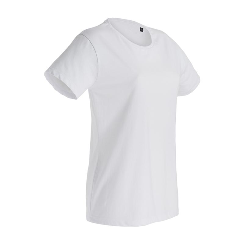Camiseta de mujer en algodón peinado de 145 g/m2