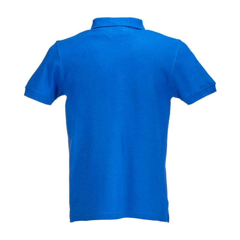 Polo piqué de algodón para hombre con manga corta.