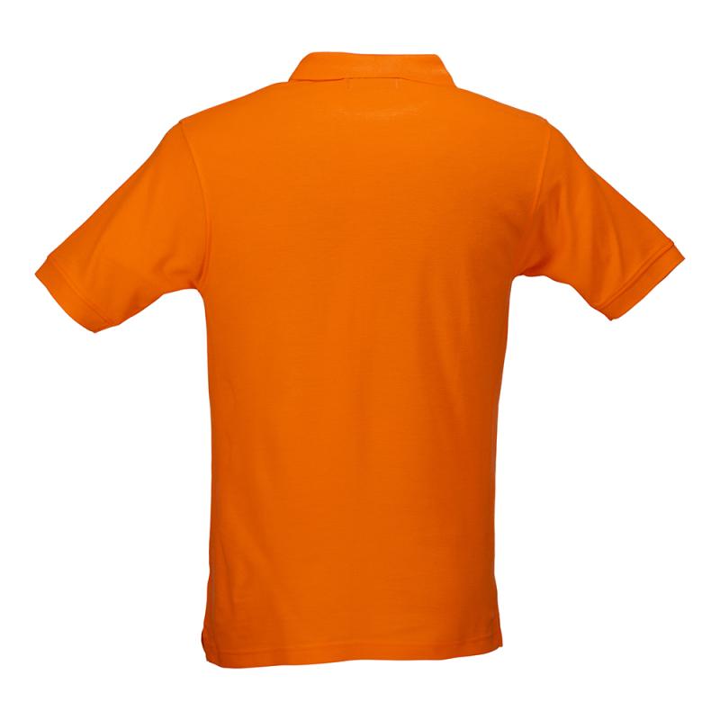 Polo piqué de algodón para hombre con manga corta.