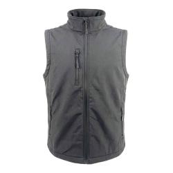 Chaleco softshell unisex en tejido regenerado 280 g/m2