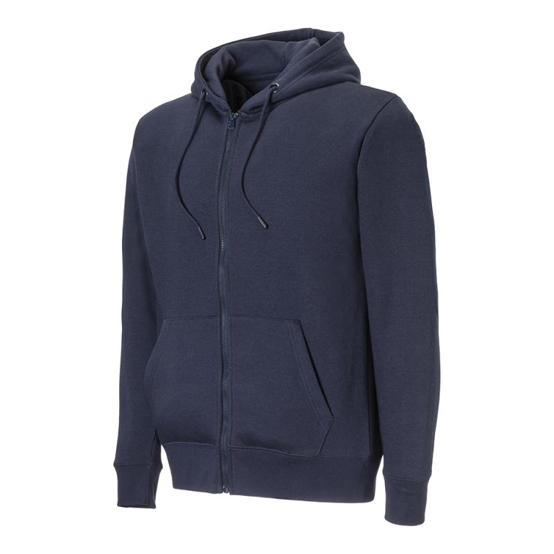 Sudadera unisex de tejido orgánico de 280 g/m2 (80% algodón orgánico y 20% poliéster recic