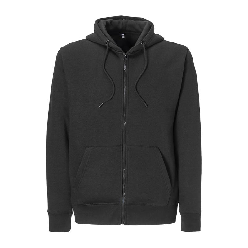 Sudadera unisex de tejido orgánico de 280 g/m2 (80% algodón orgánico y 20% poliéster recic