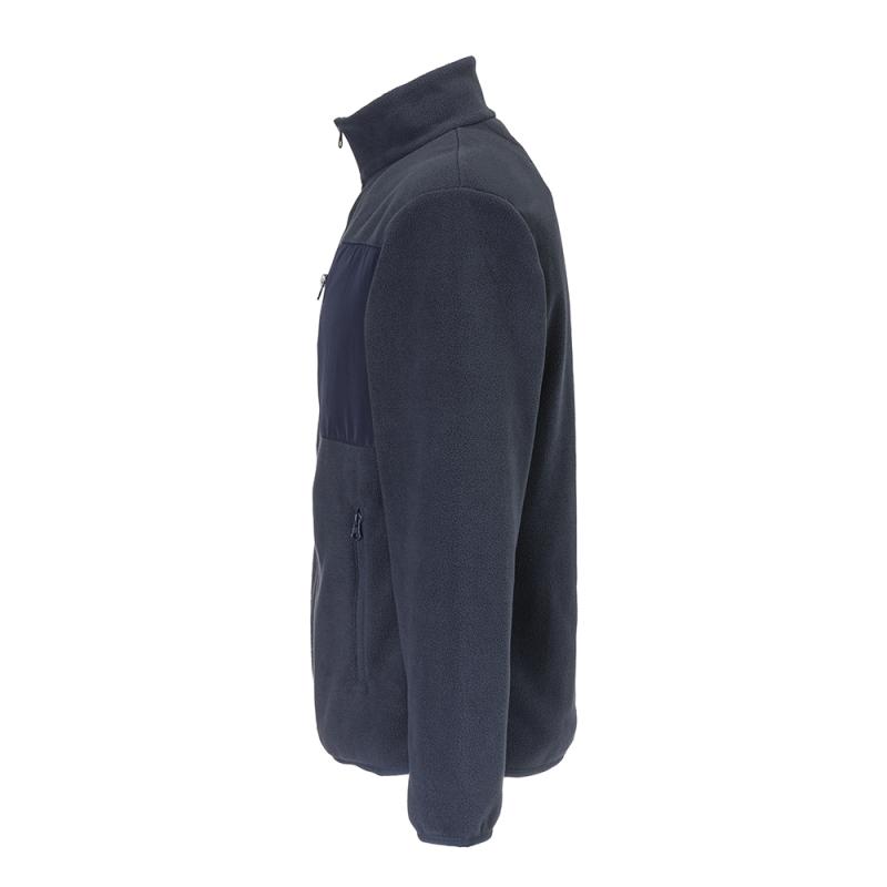 Sudadera unisex de micropolar en tejido de 240 g/m2 (100% poliéster reciclado)